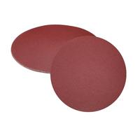 QUARKZMAN 5pcs Disques À Poncer PSA 12 Pouces, Papiers Verre Auto-Adhésifs À Dos Collant En Oxyde D'Aluminium 100 Grains, Papiers Ponçage Ronds Sans Trou Pour Usage À Sec/Humide