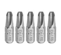 QUARKZMAN 5Pcs Embouts De Tournevis Phillips 1/4" Tige Hexagonale Tête PH3 Longueur 1" Acier S2 Embouts À Croix Pour Travaux De Réparation Tournevis Électrique