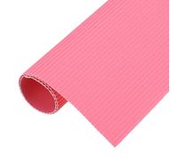 QUARKZMAN 5pcs Feuilles De Papier Ondulé 30cm x 20cm x 1.6mm Rose Clair | Carton Pour DIY Artisanat