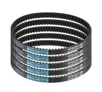 QUARKZMAN 5pcs HTD-3M Courroie de Distribution en Caoutchouc 79 Dents, 237mm Longueur de Pas x 6mm Largeur x 2.4mm Hauteur, Courroie de Poulie en Boucle Fermée