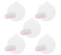 QUARKZMAN 5Pcs Protecteurs D'Écran en Verre pour Montre de 32mm, Anti Lumière Bleue TPU, Anti-Rayures, Imperméable, Universels, pour Écran de Montre Intelligente Rond