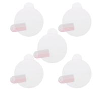 QUARKZMAN 5Pcs Protecteurs D'Écran en Verre pour Montre de 34mm, TPU Anti-Lumière Bleue, Anti-Rayures, Imperméables, Universels, pour Écran de Montre Intelligente Ronde