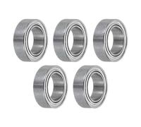 QUARKZMAN 5Pcs Roulements à Billes Miniatures MR85ZZ 5x8x2.5mm à Double Blindage pour Moteur Électrique, Appareils Ménagers, Machines de Jardin, P5 (ABEC 5)