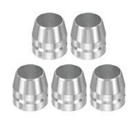 QUARKZMAN 5Pcs Round Axe Handle Wedge 20mm Bright Safety Metal Handle Wedges Hammer Pour Axe Claw Hammer Sledge, Silver