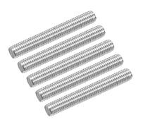 QUARKZMAN 5Pcs Tige Filetée M10 Filetage À Droite Pas De Filetage M10-1.5 | x 70mm En Acier Inoxydable 304, Barre D'Étai, Pour Ancres Boulons Colliers Supports Et U-Boulons