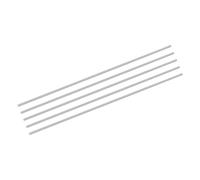 QUARKZMAN 5Pcs Tiges En Acier Inoxydable 304, 3.5mm x 254mm Tige Ronde Pleine En Metal Barre Pour Tour Pour Model Plane Cars Ship DIY Craft Metal Working