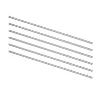 QUARKZMAN 5Pcs Tiges Rondes en Acier, 1,9mm x 100mm en Acier Rapide (HSS) pour Tour à Métaux, pour Arbres, Engrenages, Perceuses, Tours, Machines à Aléser, Bricolage Miniature