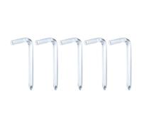 QUARKZMAN 5PCS Tournevis Décalé H5/PH2 5mm Hex Phillips Tête L-Type ouble Extrémité Outil Manuel Pour Réparation Électroménager (2.6" x 1.02")