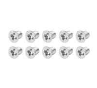 QUARKZMAN 6#-32 PC Ordinateur Vis x 100 PCS Phillips Vis à tête Plate Vis pour HDD Disque dur et Ordinateur Boîtier et Carte graphique et Châssis et ATX Boîtier