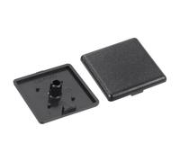 QUARKZMAN 6 Embouts en Nylon Extrudé, Embout D'Extrusion de Profilé en Aluminium À Rainure en T de 40X40mm Norme Européenne 4040 pour Chariot, Étagère pour Aquarium, Noir