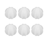QUARKZMAN 6 Pcs Boule À Mélanger, 1.8" Boule À Mélanger En Plastique Shaker Remplacent Les Agitateurs Bouteille À Shaker, Tasse, Bouteille À Protéines, Boisson Sportive, Transparent