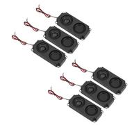 QUARKZMAN 6 Pcs Haut-Parleur Mini Monobande 5 Watt 8 Ohm Portable Mobile pour Machine Publicitaire avec Connecteur Fil Terminal PH2.5mm Interface Séparée pour Petits Électroniques