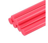 QUARKZMAN 6 Pièces Bâtons de Colle Chaude pour Pistolet, 11mm x 200mm Recharge Universelle pour Pistolet à Colle pour Bricolage, Artisanat, Réparations, Loisirs Créatifs, Rouge Marlon