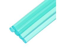 QUARKZMAN 6 Pièces Bâtons de Colle Chaude pour Pistolet, 7mm x 100mm Recharge Universelle pour Pistolet à Colle pour Bricolage, Artisanat, Réparations, Loisirs Créatifs, Bleu