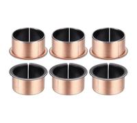 QUARKZMAN 6 Pièces Palier lisse à bride 40x44x26mm Bride 53x2mm