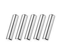 QUARKZMAN 60 Pack RC Wheel Axle Pin, 5x10mm Acier Hex Wheel Hub Nut Pin Remplacement pour DIY RC Car Truck Boat Helicopter Model Part, Argent