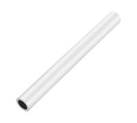 QUARKZMAN 6063 Tube Aluminium Rond Tube 1.5"(38mm) OD x 1.26"(32mm) ID 18"(457.2mm) Longueur Tuyau Métallique Droit Pour Industrial, DIY Artisanat, Meubles, Décoration, Argent