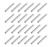 QUARKZMAN 60Pcs Goupilles Fendues À Fente 2/25 Pouce(2mm) Dia. Argenté