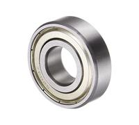 QUARKZMAN 6203ZZ 17x40x12mm Billes Roulements x 1 Pièce Carbone Acier pour Machines et Outils, Roulement à Bille à Gorge Profonde [Double Scellé]