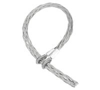 QUARKZMAN 63-75mm OD Câble Chaussettes de Tirage Grip 1.2M Double Tête Côté Tirage Maille Métallique Pince Outil de Tirage en Fil D'Acier