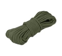 QUARKZMAN 650 Paracord 50 Feet, 4mm 9 Brins Corde Parachute Bobine Survie Corde Solide Fil pour Camping Randonnée Pêche, Vert Olive