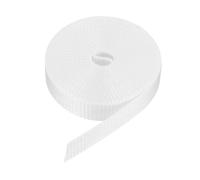 QUARKZMAN 6M Sangle pour Volet Roulant 23 mm pour Enrouleur de Volet Roulant à Visser Enrouleur de Sangle en Saillie, Portes Fenêtres Store Remplacement Kit de Réparation, Blanc