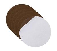 QUARKZMAN 6Pcs Base De Lampe en Feutre, 7.5 Pouces Dia 2mm Épais Adhésif Rond Doux Patins De Meubles en Feutre, Anti-Dérapant Anti-Rayures Dosé pour Lampe