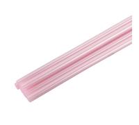 QUARKZMAN 6pcs Bâtons De Colle Chaude Pleine Taille Pour Pistolet 7mm x 200mm Petits Bâtons De Colle, Rose Métallique