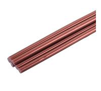 QUARKZMAN 6pcs Bâtons De Colle Chaude Taille Complète Pour Pistolet 7mm x 200mm Petits Bâtons De Colle, Rouge Bourgogne