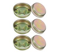 QUARKZMAN 6Pcs Bouchons de Fût, Bouchon de Fût en Acier de 2 Pouces, Bouchons de Fût, Bouchon de Fût Doré, Bouchons de Fût avec Revêtement Plaqué pour Fût de 55 Gallons, Fût d'Huile