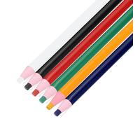QUARKZMAN 6PCS Crayons Gras À Pelure, Marqueurs De Couleur Pour Verre Métal Plastique Papier, Crayons Cire Sans Aiguisage Pour Colorier Dessiner Marquer, 6 Couleurs