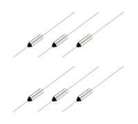 QUARKZMAN 6Pcs Fusible Thermique en Métal Ry77 77 °C 170,6°F 15A 250V Coupe-Circuit Thermique pour Moteur Transformateur Appareil Électrique Industriel et Domestique