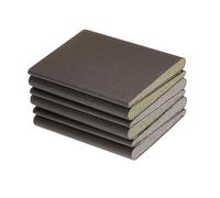 QUARKZMAN 6Pcs Joints D'angle De Porte, Joint D'encadrement De Porte Autoadhésif Bande D'étanchéité Anti-Courant D'air Pour Protection Contre Les Intempéries Bruit (2" x 1.7", Marron)