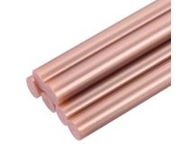 QUARKZMAN 6pcs Mini Bâtons de Colle Chaude Pour Pistolet 11mm x 100mm Grands Bâtons de Colle, Or rose