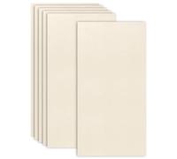 QUARKZMAN 6PCS Panneaux De Contreplaqué De Bouleau, 12 x 24 x 1/8 Pouce Planche De Bois Non Traitée Légère/Résistante Panneaux De Bois Pour Découpe, Peinture, Modèle D'Avion