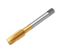 QUARKZMAN 7/16-20 Unf B2 Taraud à Pointe en Spirale, Screw Tap Threading Tapping Tool, 6542 Revêtu de Titane Acier à Haute Vitesse Machine Robinets Taraudage Bit