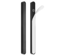QUARKZMAN 7" Poignées Adhésives Pour Portes De Douche En Verre, 2pcs Poignées De Tirage Pour Portes De Douche En Alliage D'Aluminium, Bouton De Porte Coulissante, Poignées De Grange
