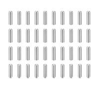 QUARKZMAN 70Pcs Goujons Cylindriques Tête Ronde 2.5mm x 10mm GB831 Argent | 304 Acier Inoxydable, Chevilles Support Pour Étagères, Goupilles Positionnement Pour Bibliothèque Meuble Composant