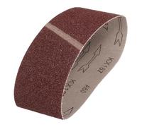 QUARKZMAN 76mm x 457mm Bandes Abrasives, 1 Pcs 60 Grits Bande Abrasive en Oxyde D'Aluminium pour Travail du Bois, Polissage du Métal, Affûtage de Couteaux