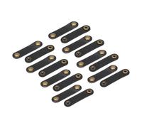 QUARKZMAN 8 pcs Cuir Câble Sangles Cordon Organisateur 63x16mm Pour USB | Cordon Support Enrouleur Gardien, Cravates Doux, Câble Gestion, Câble, Casque Fil