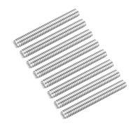 QUARKZMAN 8 Pcs Tige Filetée Entièrement 1/4"-20 UNC Pas de Filetage 50mm de Long en Acier Inoxydable 304 Tiges Filetées à Droite, Goujons de Barre pour Réparation, Bricolage