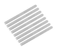 QUARKZMAN 8 Pcs Tige Filetée Entièrement 3/8"-16 UNC Pas de Filetage 140mm de Long en Acier Inoxydable 304 Tiges Filetées à Droite, Goujons de Barre pour Réparation, Bricolage