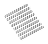 QUARKZMAN 8 Pcs Tige Filetée Entièrement 5/16"-18 UNC Pas de Filetage 90mm de Long en Acier Inoxydable 304 Tiges Filetées à Droite, Goujons de Barre pour Réparation, Bricolage