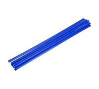 QUARKZMAN 8 Pcs Tiges De Soudure Plastique Bleues 9.5mm x 330mm HDPE Ruban Plat De Soudure Plastique Pour Réparation Citernes D'Eau Palettes Chariots Poubelles Auges(0.4inch x 13inch)