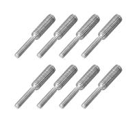 QUARKZMAN 8 Pièces Vis de Réduction à Double Tête, M3 x 15mm à M5 x 15mm Boulons Filetés à Double Extrémité en Acier Inoxydable 304 pour Fixation d'assemblage de Machines de Meubles