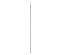 QUARKZMAN 8 pouce Rembourrage Aiguilles Grand Oeil Couture Aiguilles Inox Acier Droit Main Couture Aiguilles pour Maison Main Couture Cuir Tapisserie Broderie touffetage Sangle Tapis