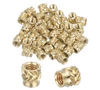 QUARKZMAN 86 Pièces D'Insert Fileté, Insert En Laiton Thermo-Fixé M3 Pour Impression 3D Et Matière Plastique Écrous Femelles Moletés, M3x4.5x4.5mm