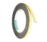 QUARKZMAN 8mm W 1mm T 16.4ft Mousse Joint Ruban x 1 Pièce Auto Adhésif EVA Météo Décapage Insonorisé Preuve Joint Bande pour Portes Espace Blocage