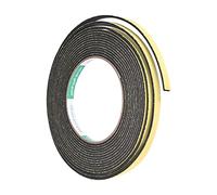 QUARKZMAN 8mm W 2mm T 16.4ft Mousse Joint Ruban x 1 Pièce Auto Adhésif EVA Météo Décapage Insonorisé Preuve Joint Bande pour Portes Espace Blocage
