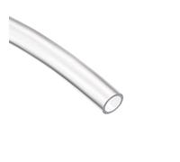 QUARKZMAN 8mm x 10mm 6.6Pi Transparent Vinyle Tube x 1PCS Plastique Flexible Tuyau Tube pour Industriel Agricole Ingénierie, [PVC]